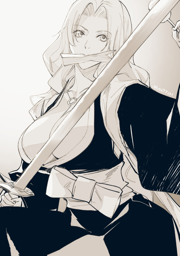 Matsumoto Rangiku (Bleach) Rule 34 Image