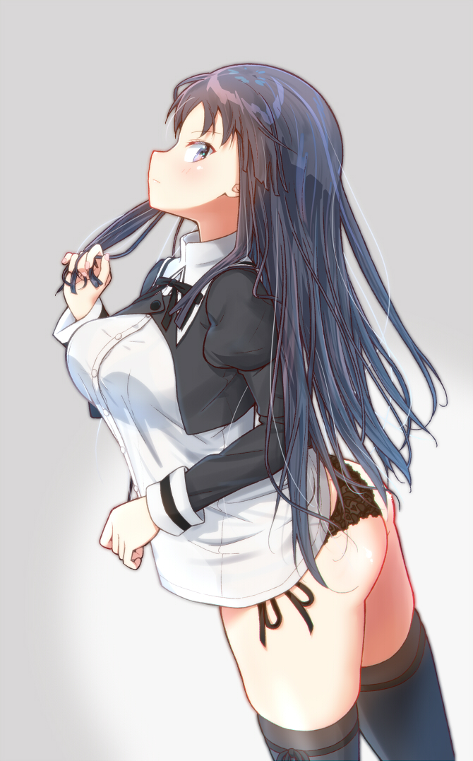 Shirai Yuyu (Assault Lily) Rule 34 Image