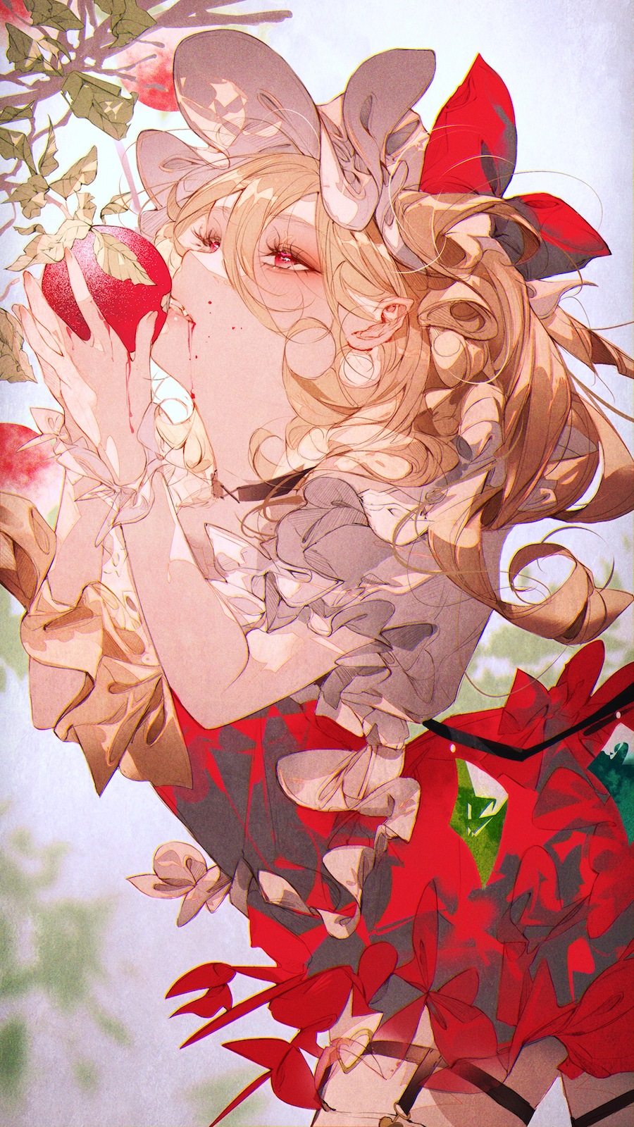 Flandre Scarlet (Touhou) Rule 34 Image