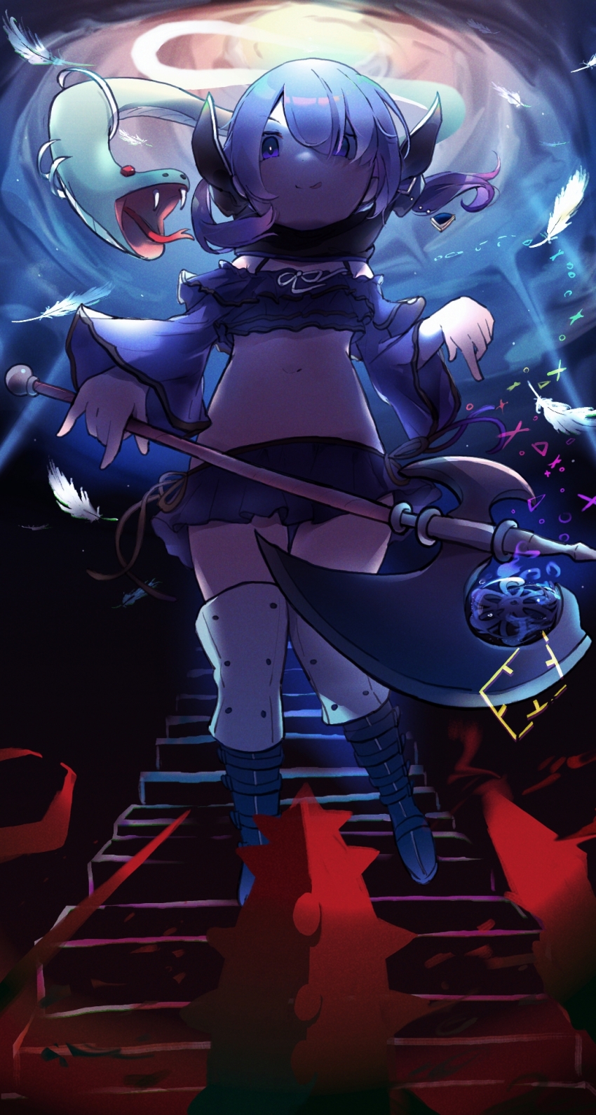 Kasane Ao (Magia Record: Mahou Shoujo Madoka Magica Gaiden) Rule 34 Image