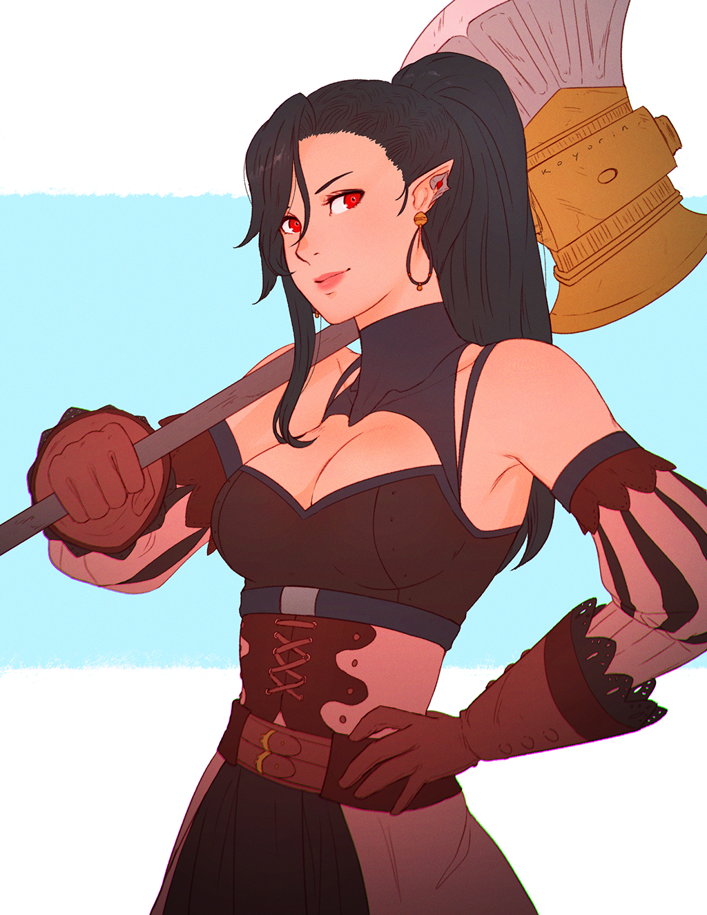 Elezen (Final Fantasy) Rule 34 Image