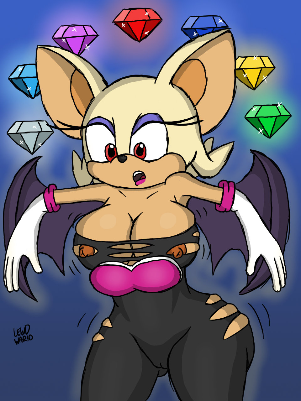 Rouge The Bat (Sega) Rule 34 Image