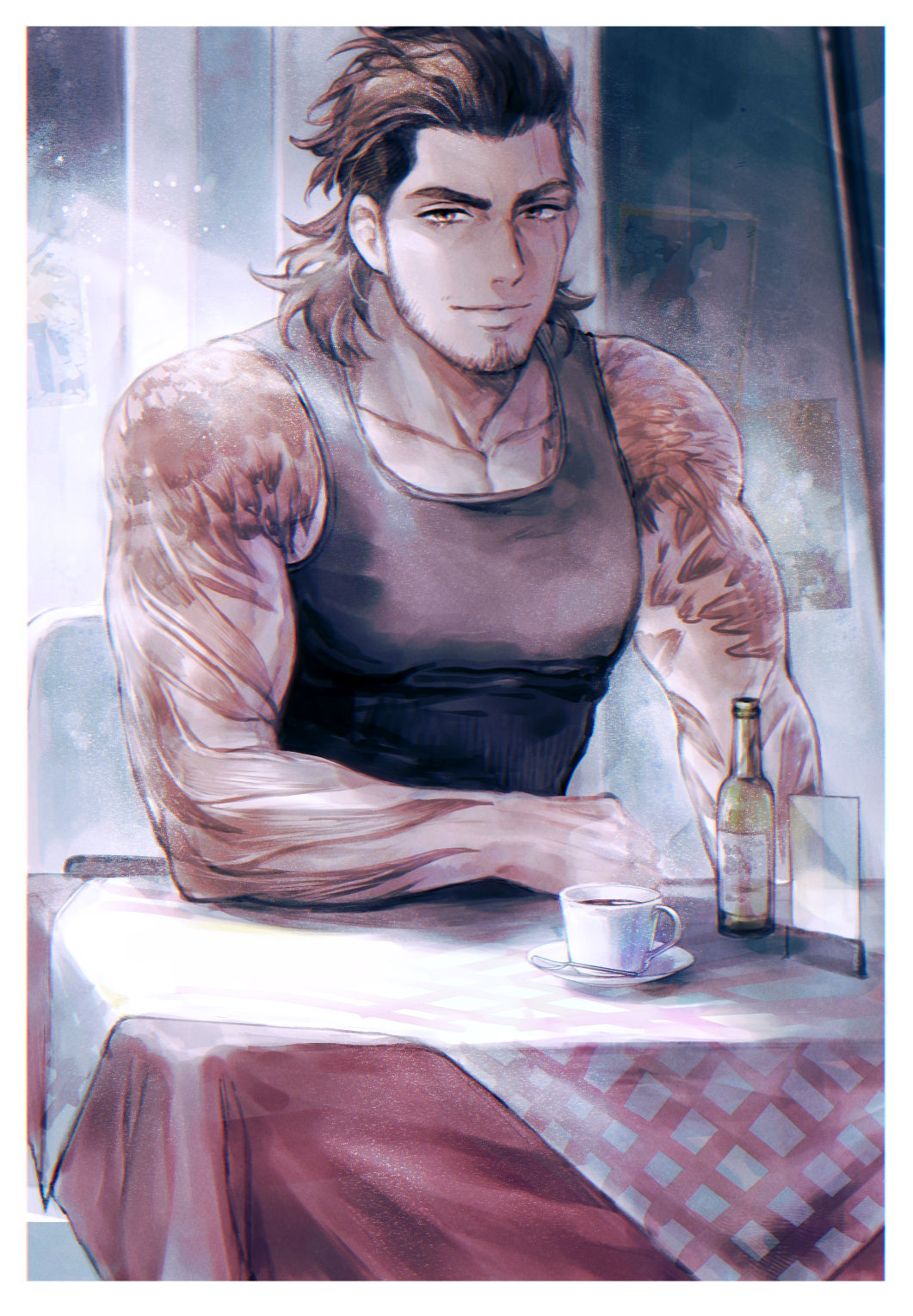 Gladiolus Amicitia (Final Fantasy) Rule 34 Image