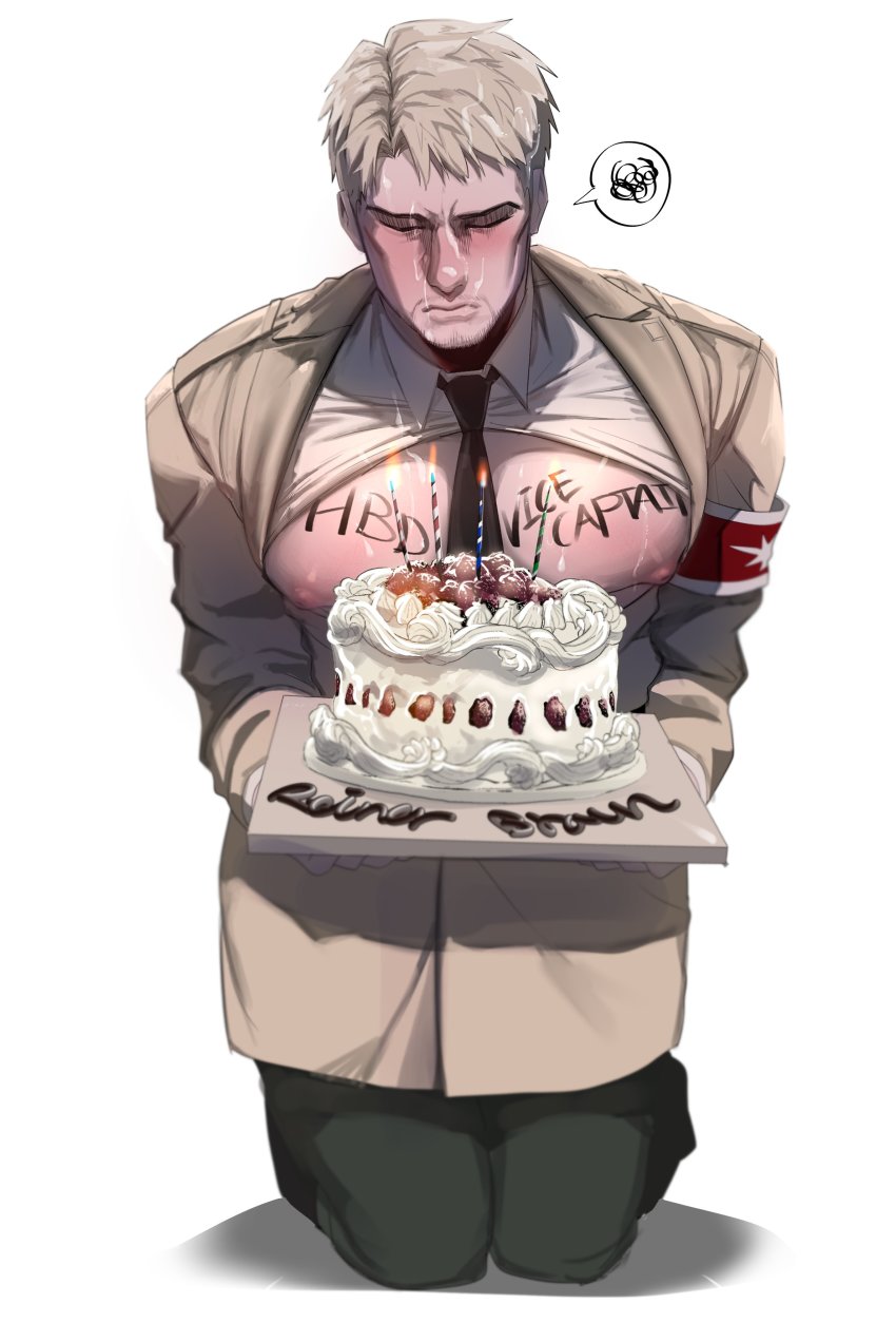 Reiner Braun (Shingeki No Kyojin) Rule 34 Image