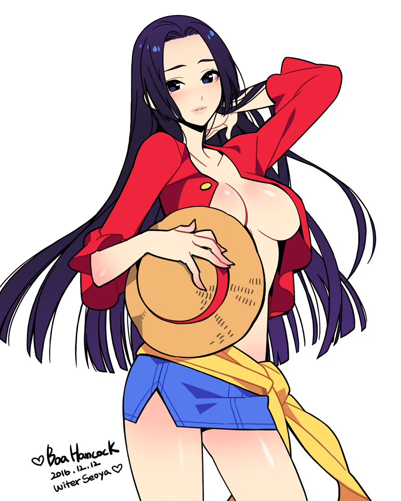 Boa Hancock (Monkey D. Luffy) Rule 34 Image
