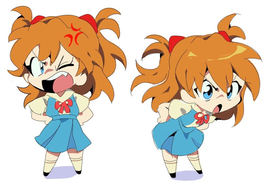 Souryuu Asuka Langley (Neon Genesis Evangelion) Rule 34 Image