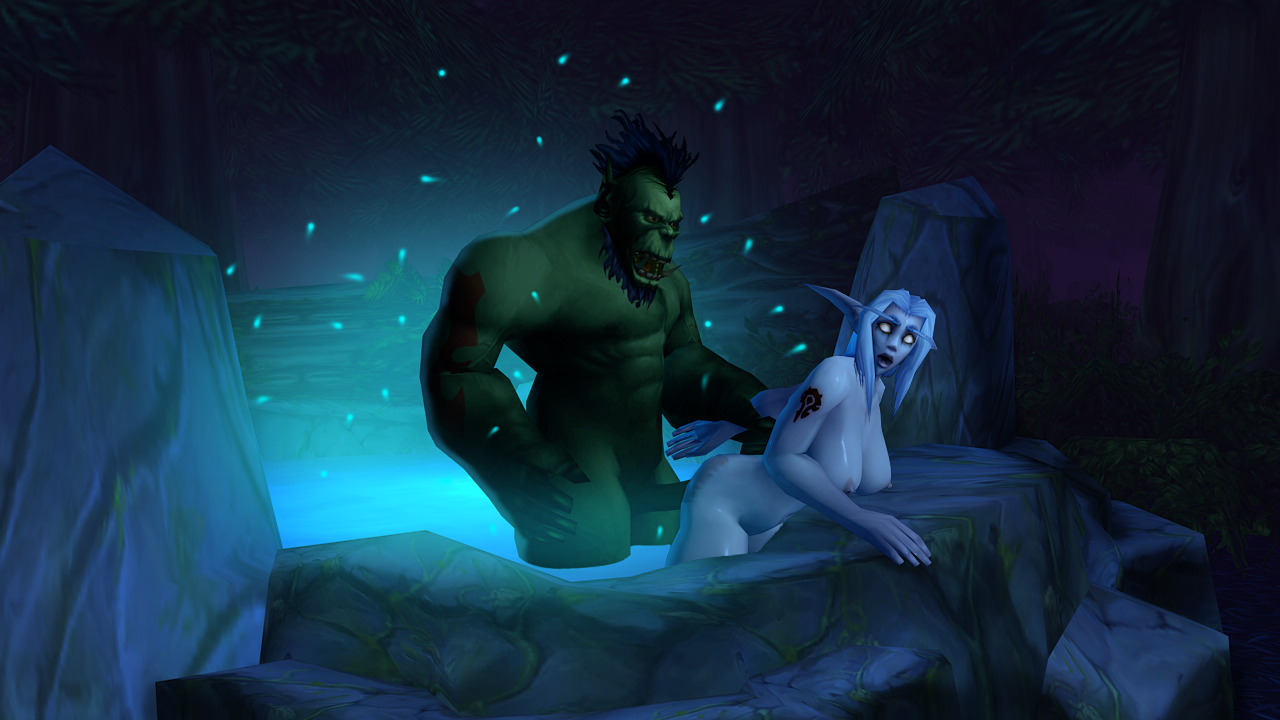 Night Elf (Blizzard Entertainment) Rule 34 Image
