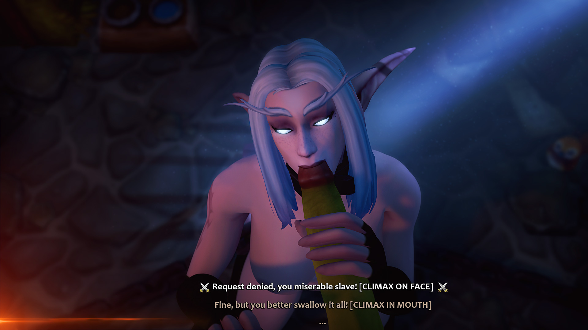Night Elf (Blizzard Entertainment) Rule 34 Image
