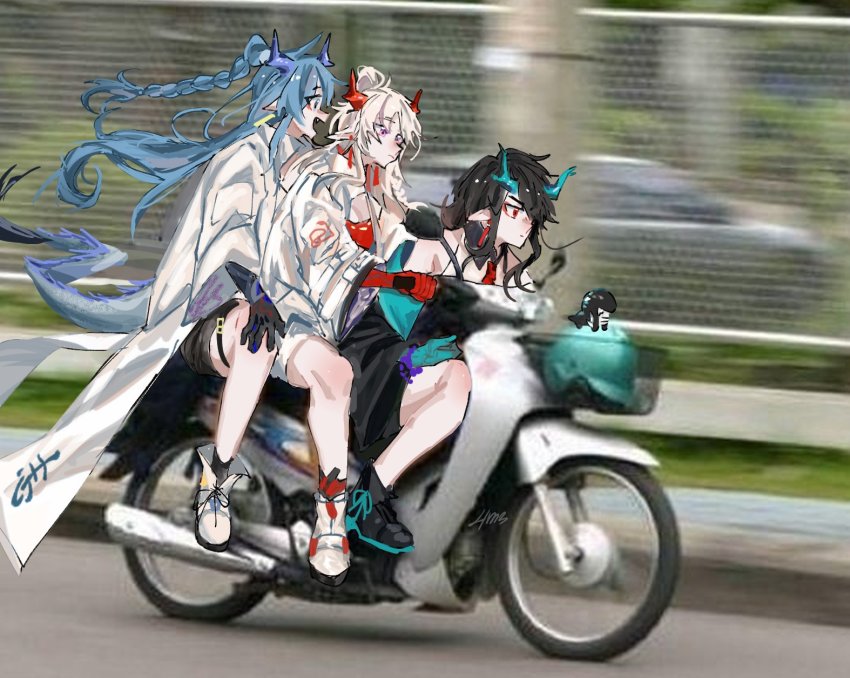Dusk (Arknights) Rule 34 Image