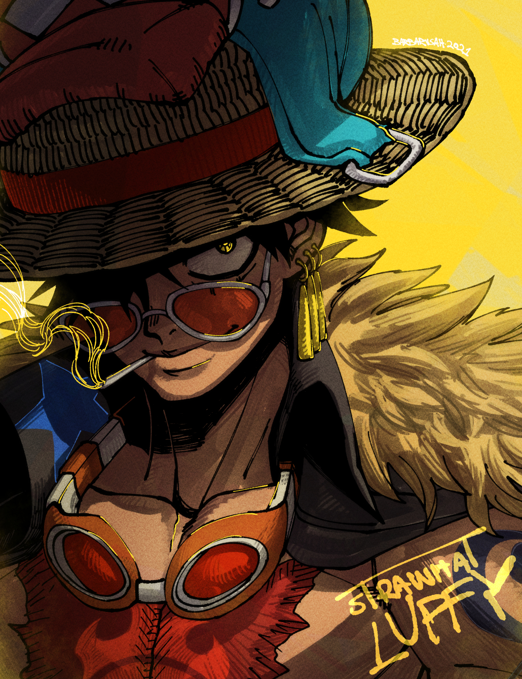Monkey D. Luffy Rule 34 Image