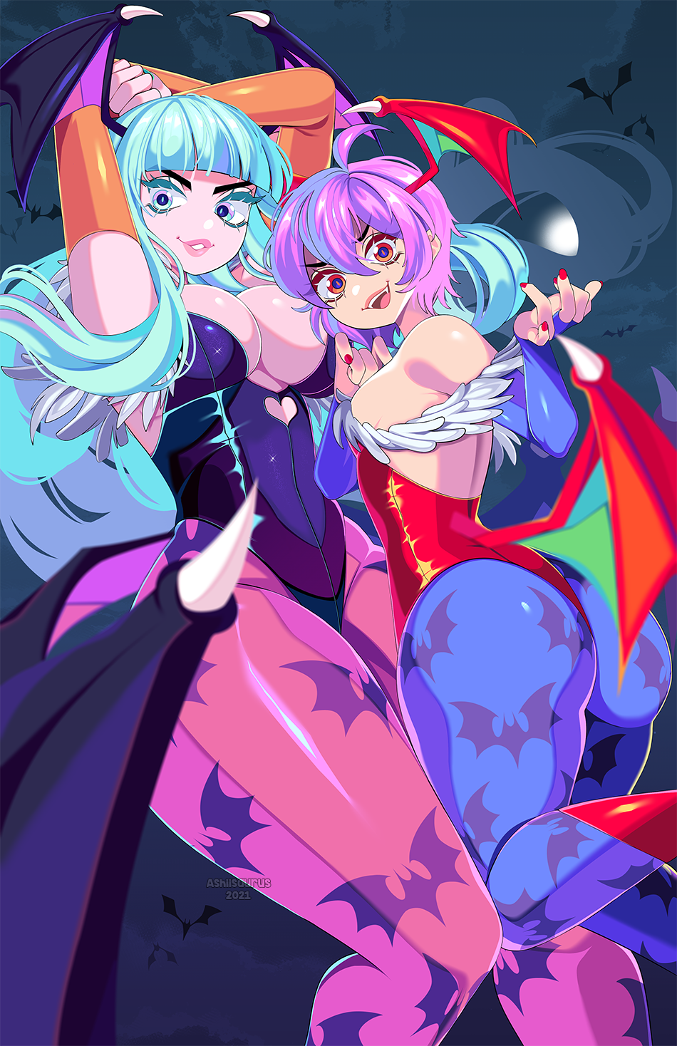 Lilith (Darkstalkers) Rule 34 Image