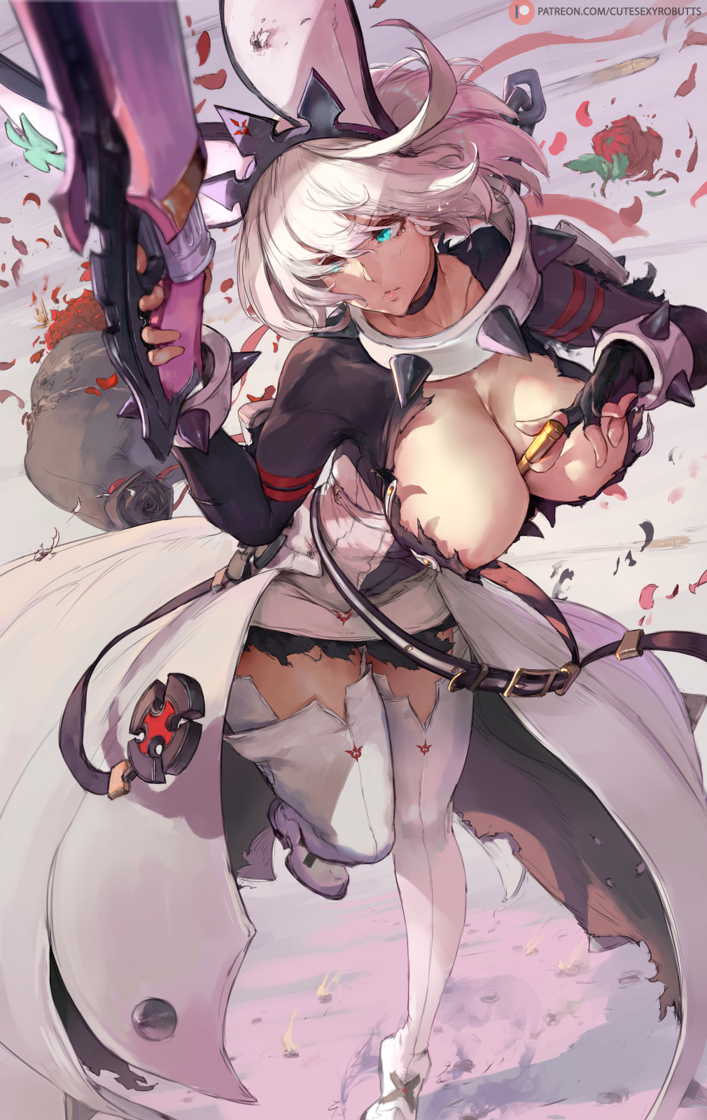 Elphelt Valentine (Guilty Gear) Rule 34 Image