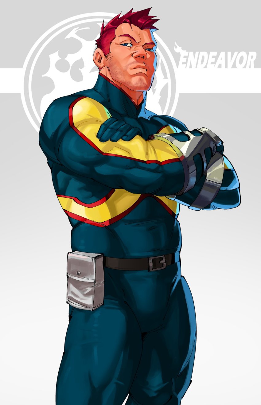 Endeavor (Boku No Hero Academia) Rule 34 Image