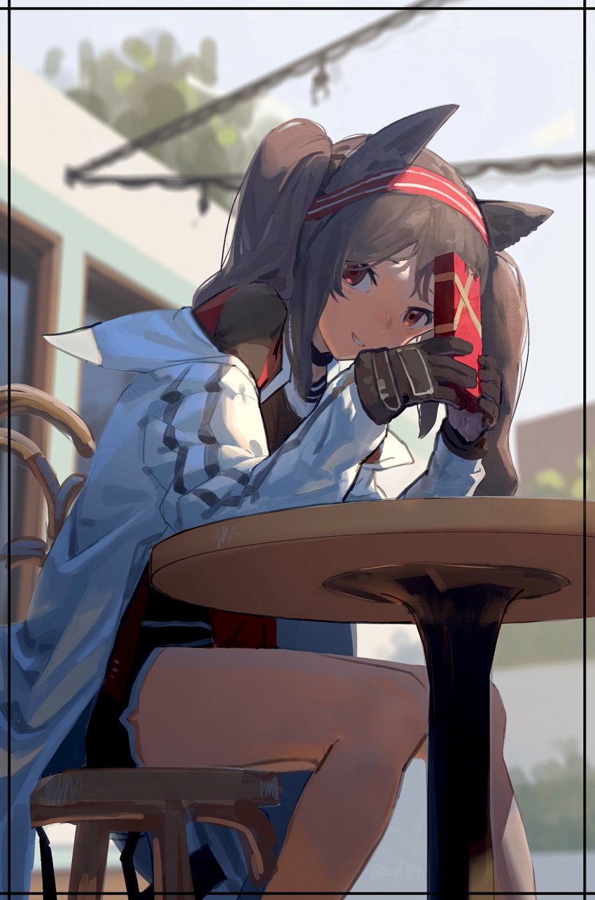 Angelina (Arknights) Rule 34 Image