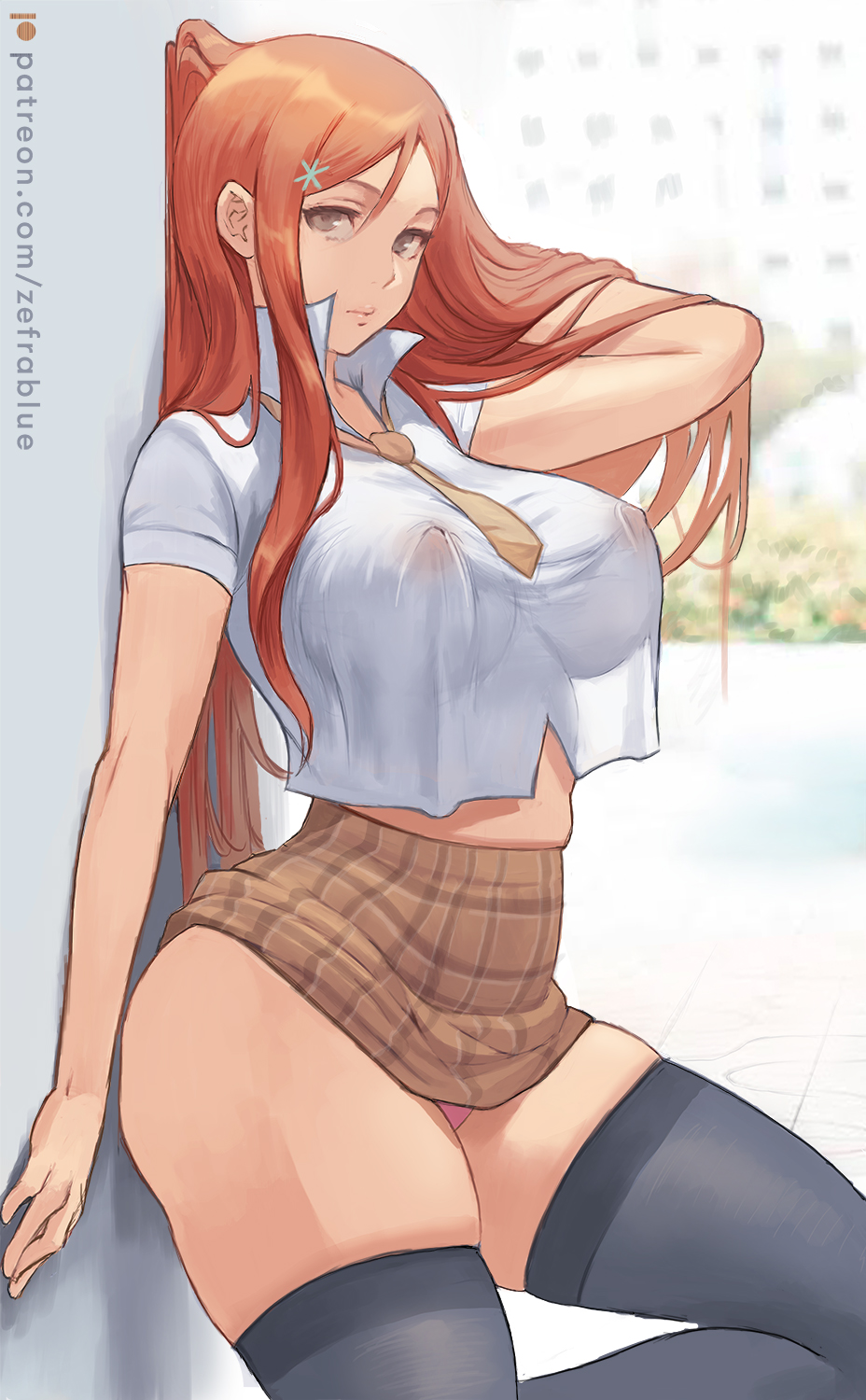 Inoue Orihime (Bleach) Rule 34 Image