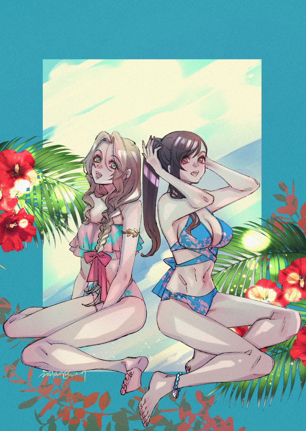 Aerith Gainsborough (Final Fantasy) Rule 34 Image