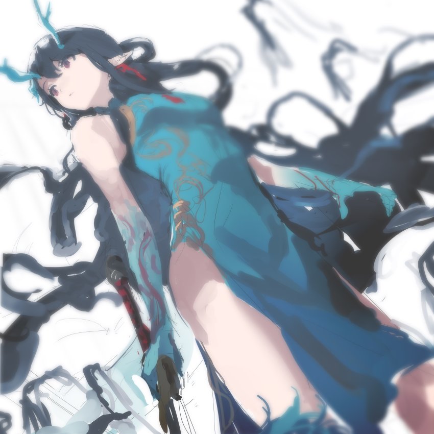 Dusk (Arknights) Rule 34 Image