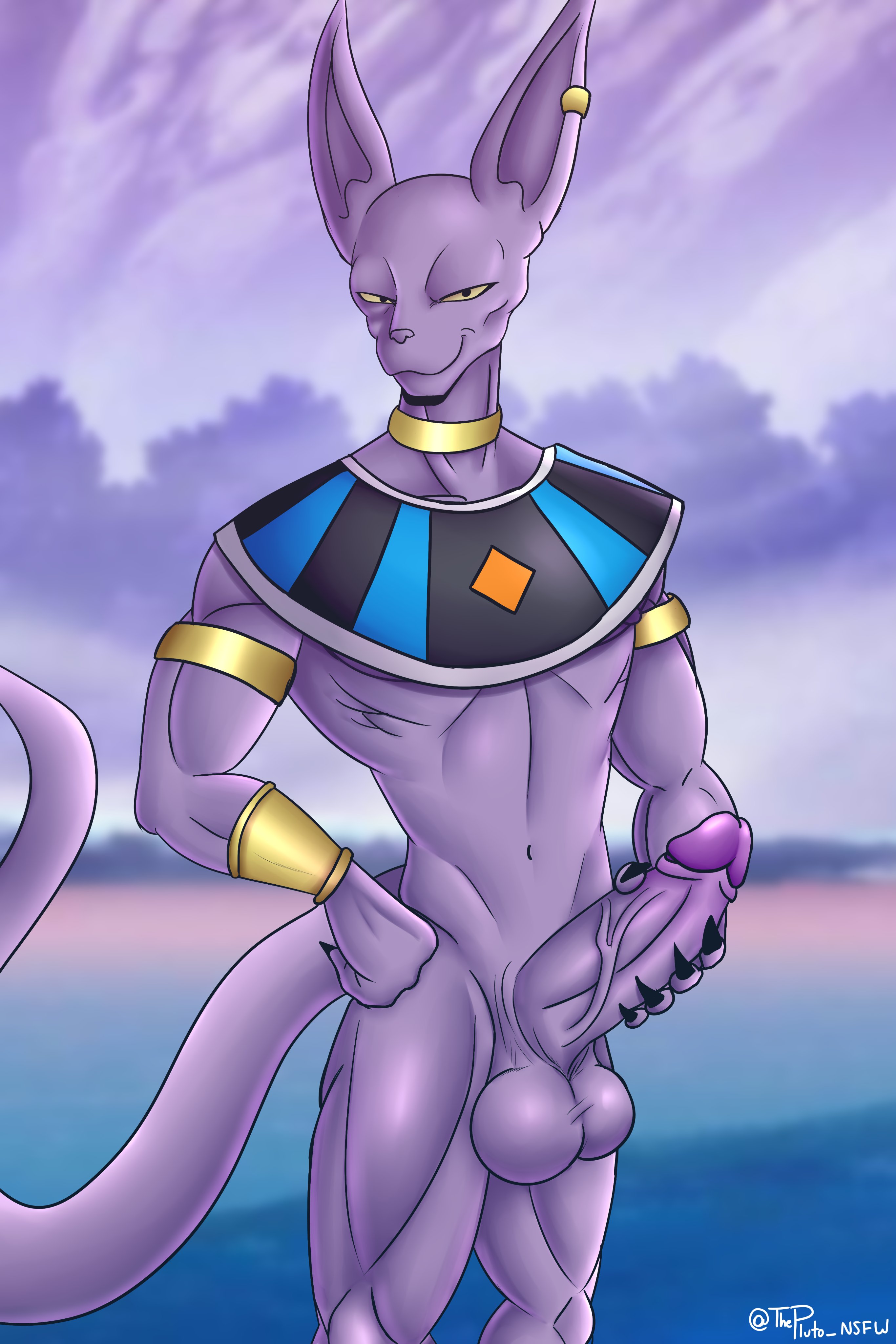 Beerus (Dragon Ball) Rule 34 Image