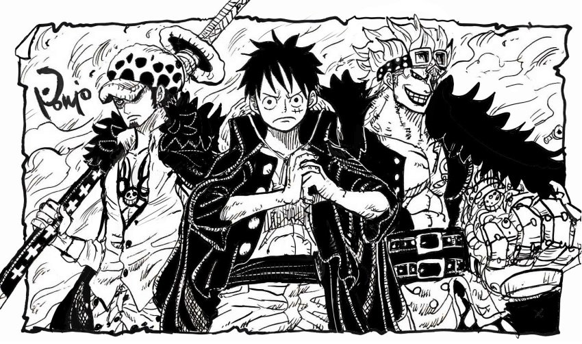 Eustass Kid (Monkey D. Luffy) Rule 34 Image