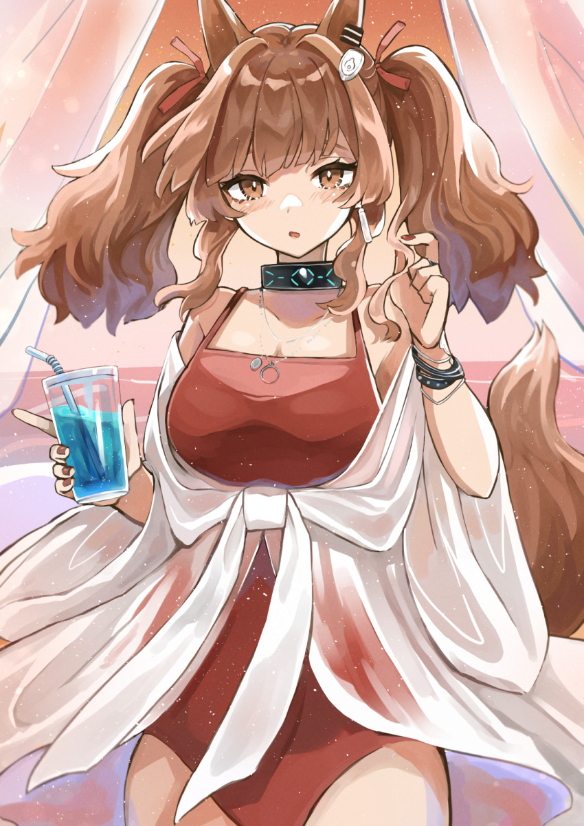 Angelina (Arknights) Rule 34 Image