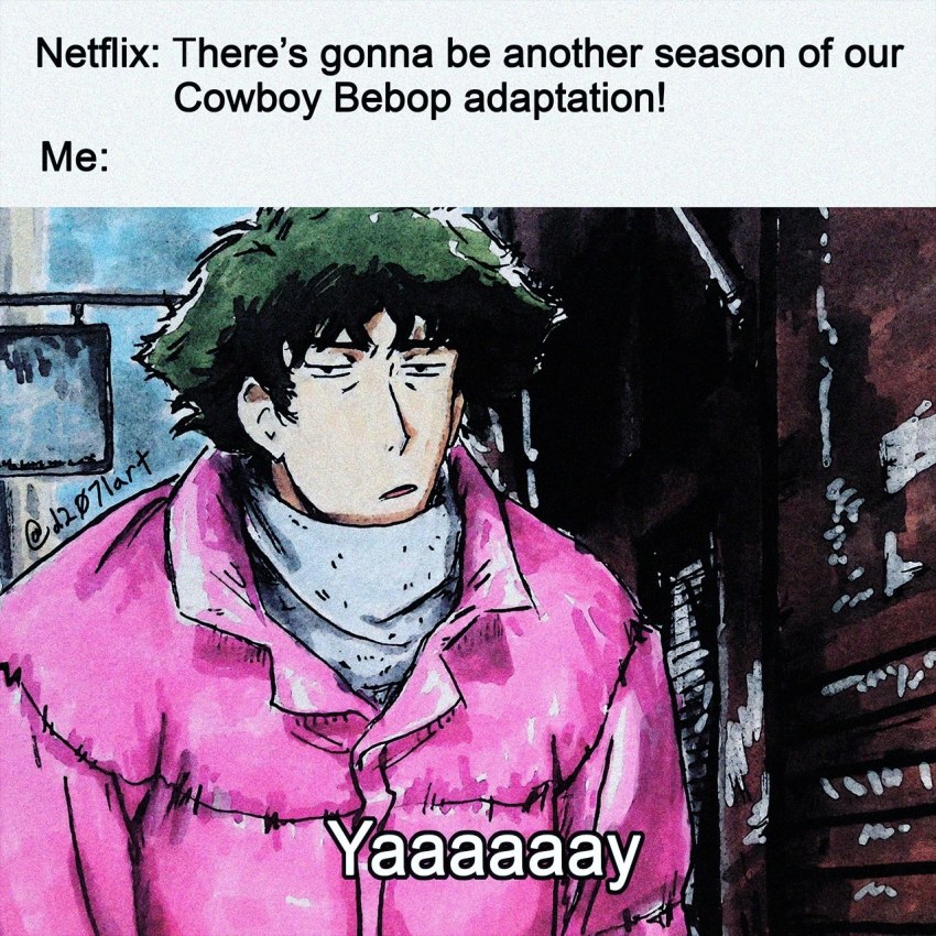 Spike Spiegel (Cowboy Bebop) Rule 34 Image