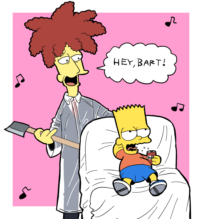 Bart Simpson (American Psycho) Rule 34 Image