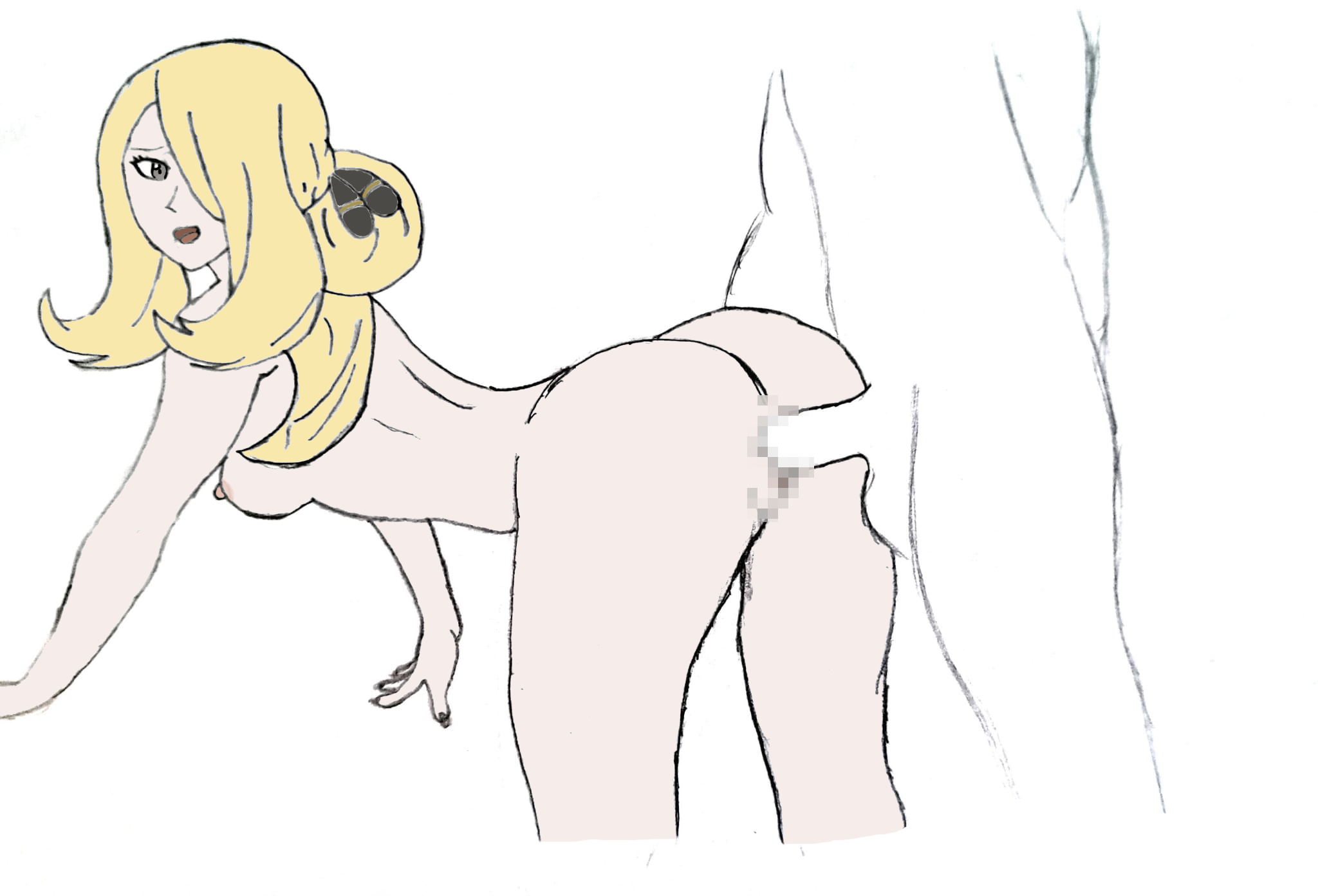 Cynthia (Pokemon) Rule 34 Image