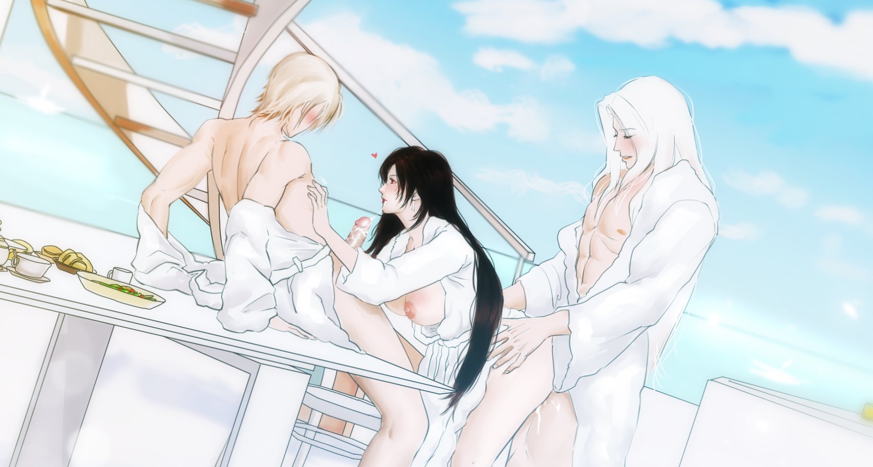 Rufus Shinra (Final Fantasy) Rule 34 Image
