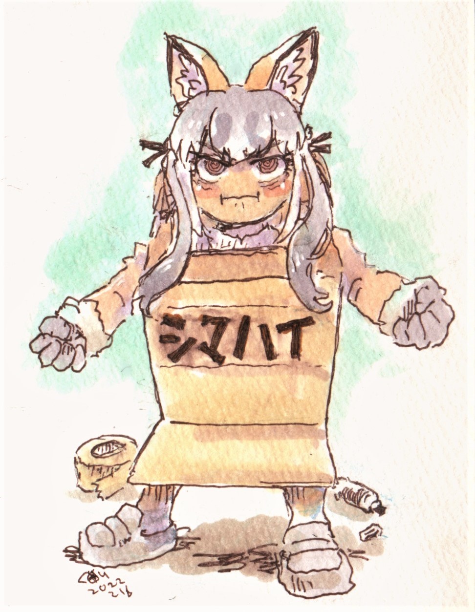 Island Fox (Kemono Friends) Rule 34 Image