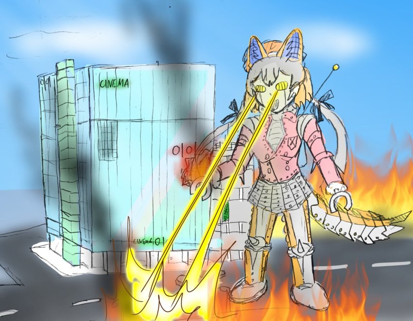 Island Fox (Kemono Friends) Rule 34 Image
