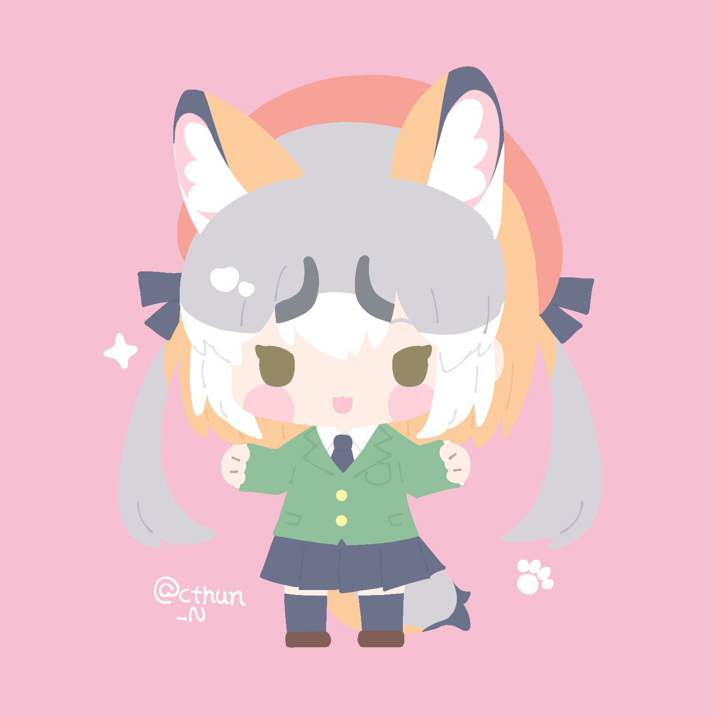 Island Fox (Kemono Friends) Rule 34 Image