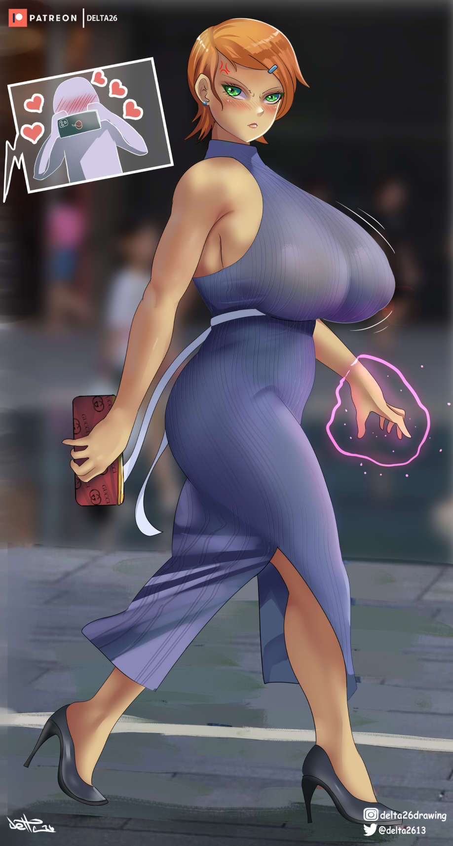 Gwen Tennyson (Ben 10) Rule 34 Image