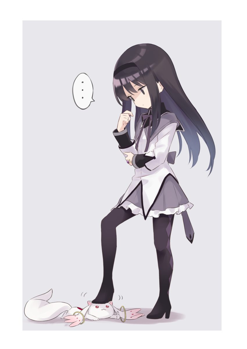 Akemi Homura (Kyubey) Rule 34 Image
