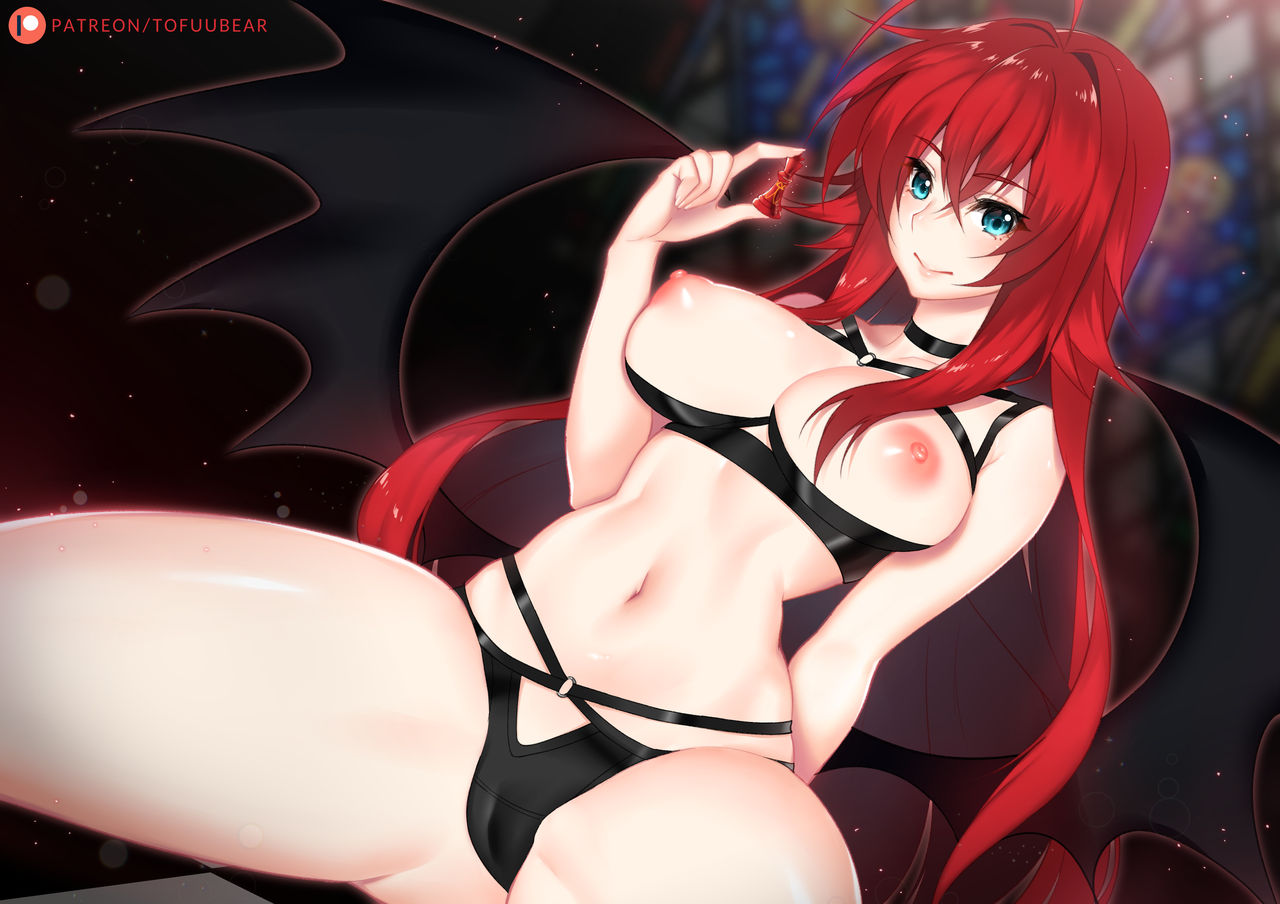 Rias Gremory (High School Dxd) Rule 34 Image