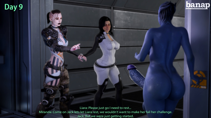 Asari (Liara T'Soni) Rule 34 Image