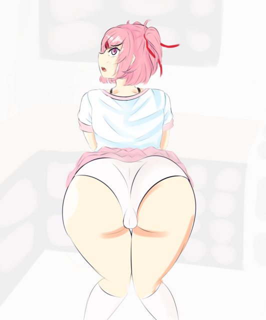 Natsuki (Doki Doki Literature Club) Rule 34 Image