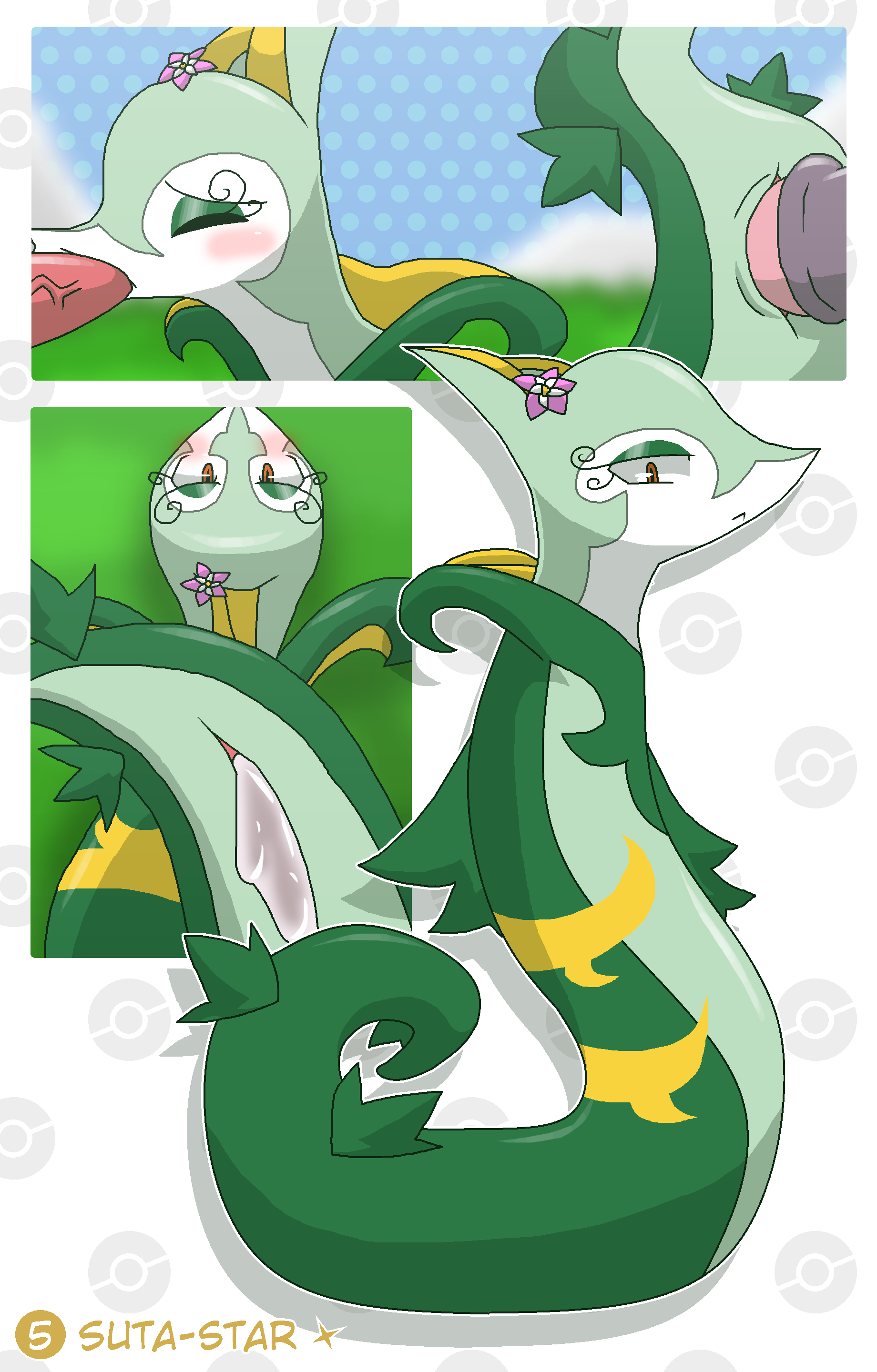 Generation 5 Pokemon (Nintendo) Rule 34 Image