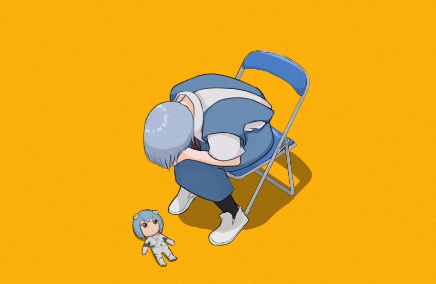 Ayanami Rei (Fumo (Doll)) Rule 34 Image