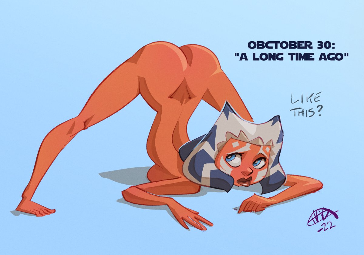 Ahsoka Tano (Star Wars) Rule 34 Image