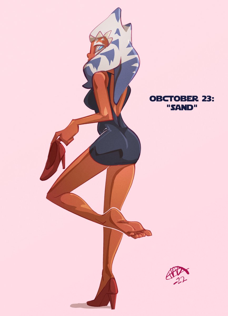 Ahsoka Tano (Star Wars) Rule 34 Image