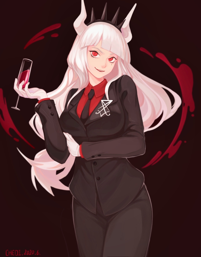 Lucifer (Helltaker) Rule 34 Image