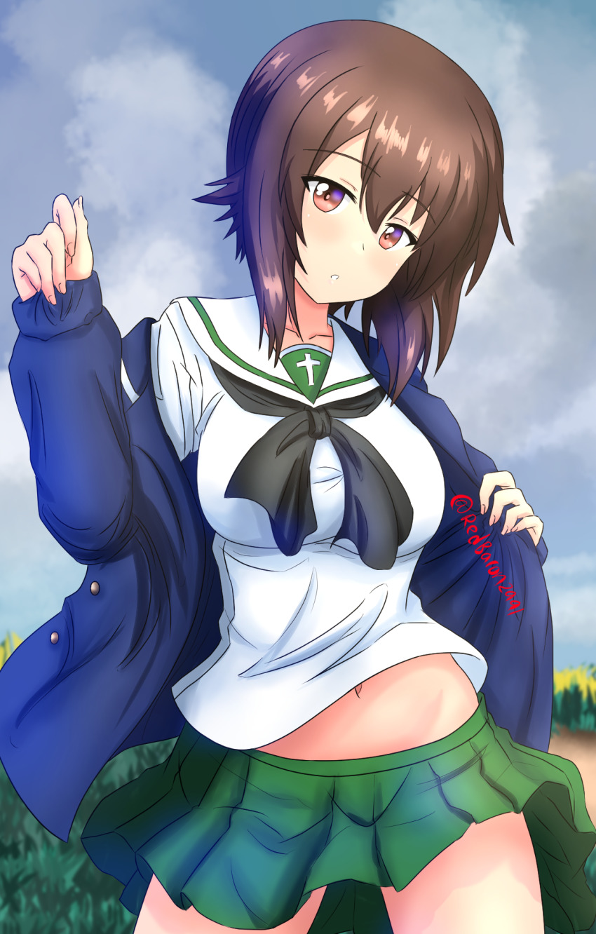 Nishizumi Maho (Girls Und Panzer) Rule 34 Image