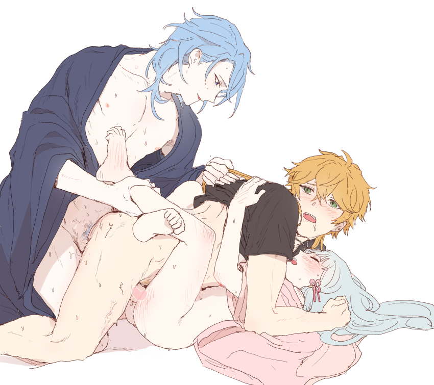 Kamisato Ayato (Ayaka (Genshin Impact)) Rule 34 Image