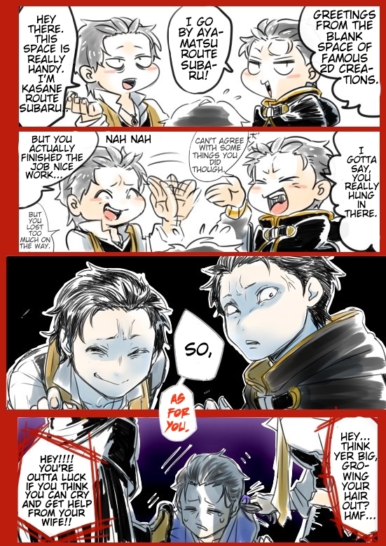 Natsuki Subaru (Re:Zero Kara Hajimeru Isekai Seikatsu) Rule 34 Image