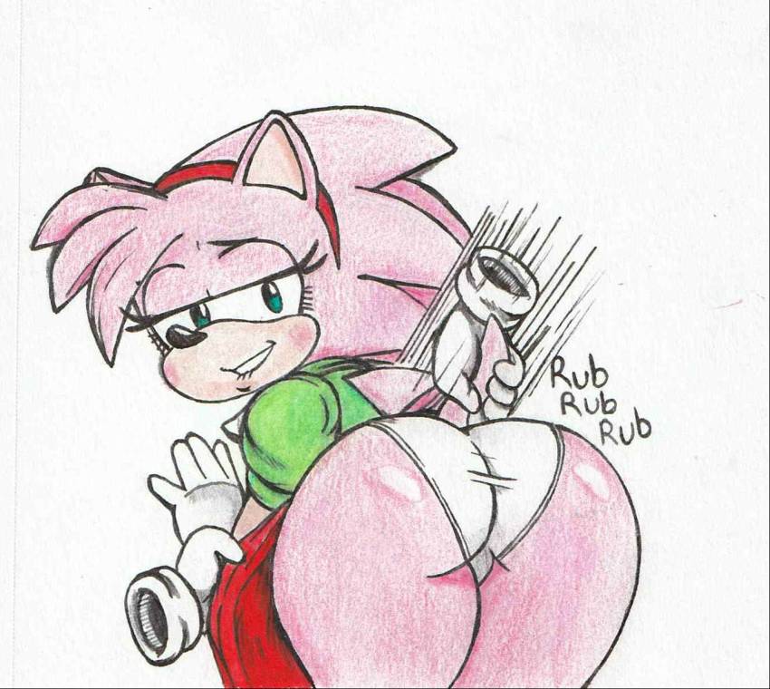 Amy Rose (Sega) Rule 34 Image
