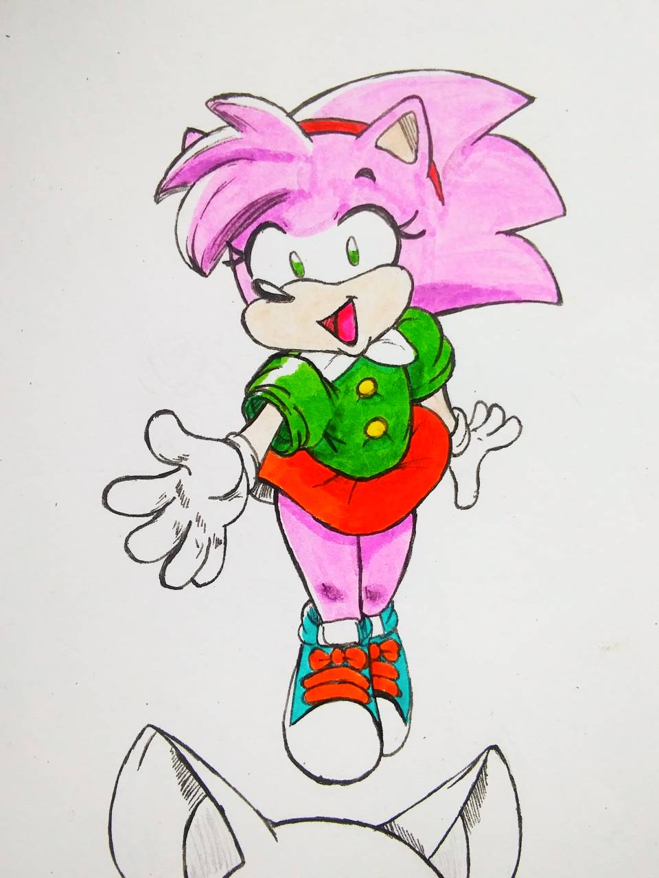 Amy Rose (Sega) Rule 34 Image