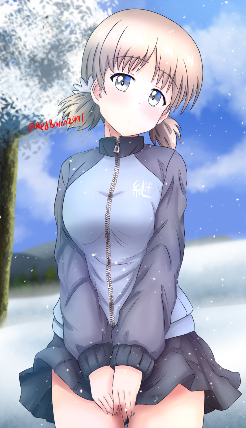 Aki (Girls Und Panzer) Rule 34 Image