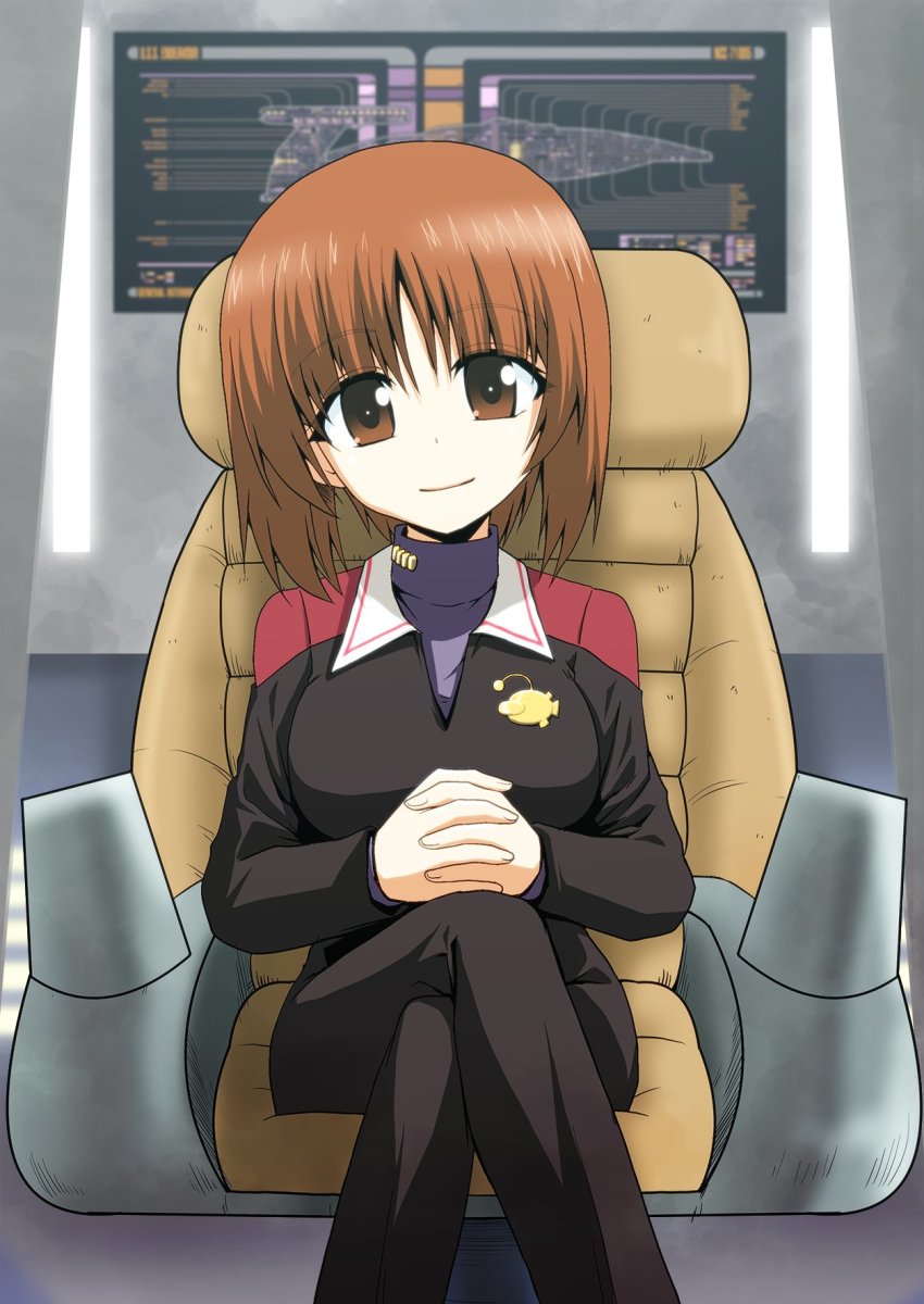 Nishizumi Miho (Girls Und Panzer) Rule 34 Image