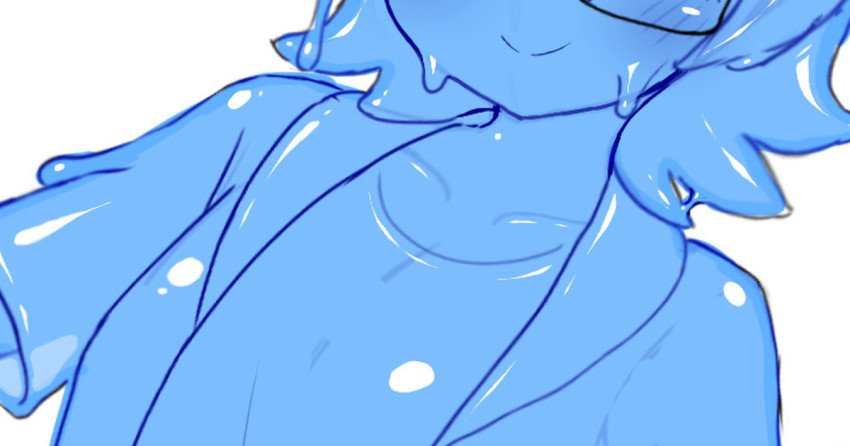 Blue Hair Rule 34 Image