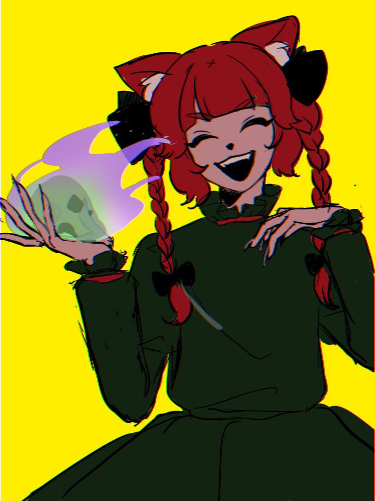 Kaenbyou Rin (Touhou) Rule 34 Image